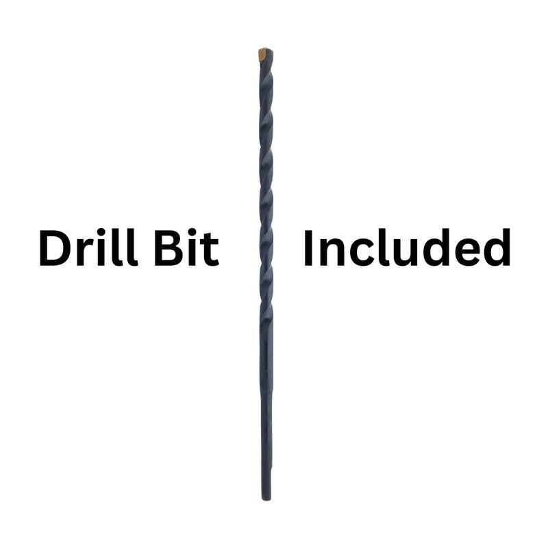 BCP Fasteners 1/4" x 1-1/4" Concrete Screws - 100-Pack with Drill Bit for Easy Installation, Hex Head Diamond Tip Concrete Anchors, Rust Resistance, Versatile for Brick & Block (BCP498) - Image 2